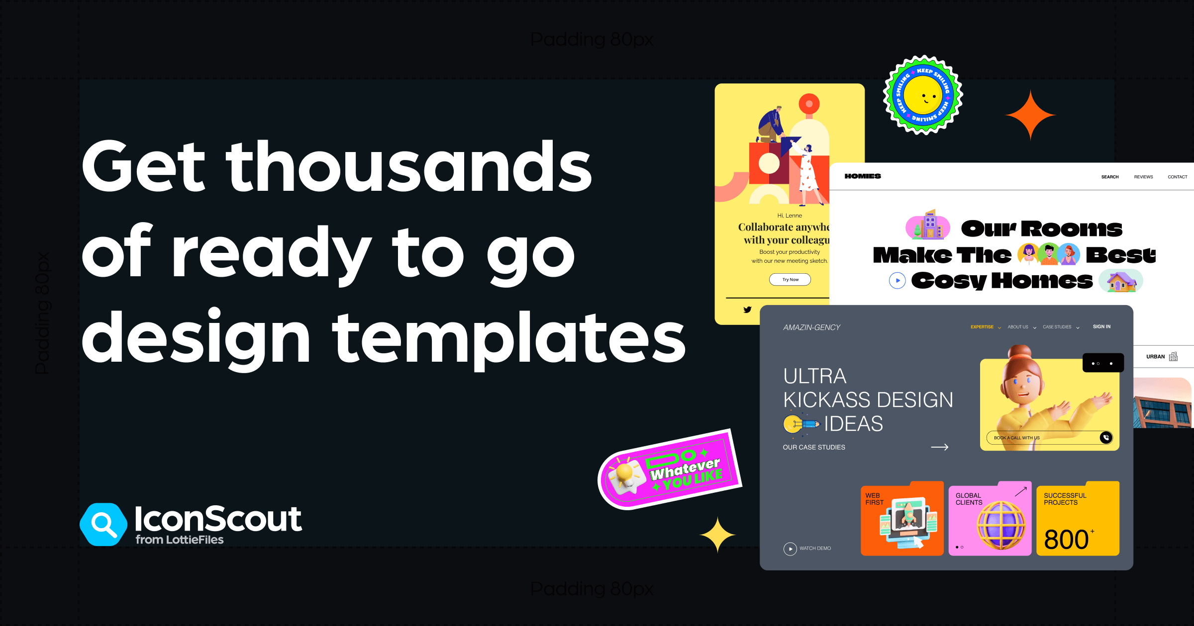 Elevate your designs with ready-to-use Free design templates - IconScout